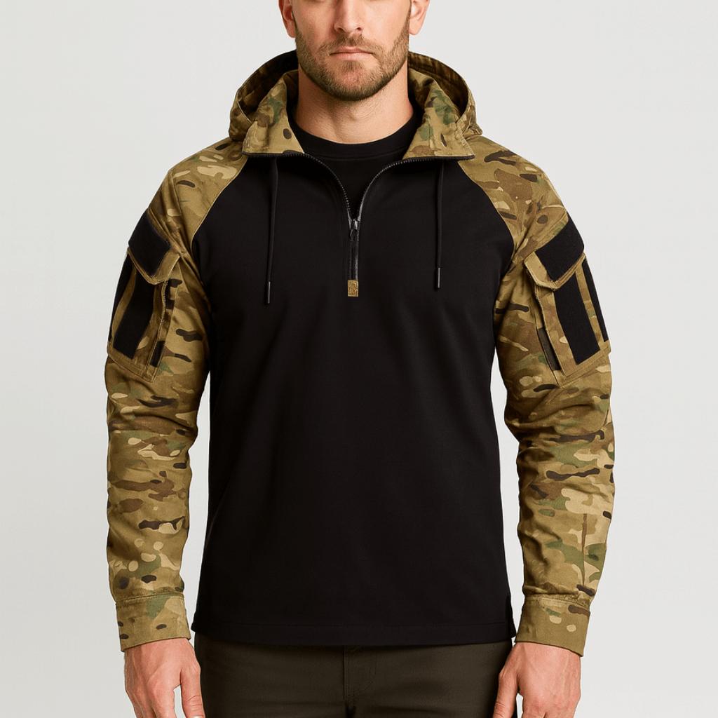 Tanzanix | Breathable utility softshell jacket-Apparel & Accessories > Clothing > Outerwear > Coats & Jackets-Camouflage Pattern-M-Tanzanix