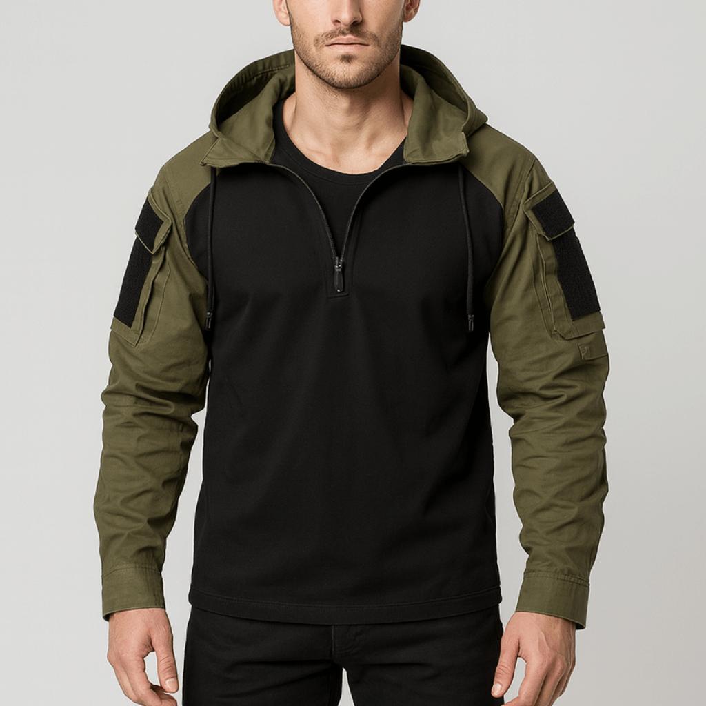 Tanzanix | Breathable utility softshell jacket-Apparel & Accessories > Clothing > Outerwear > Coats & Jackets-Dark Green-M-Tanzanix