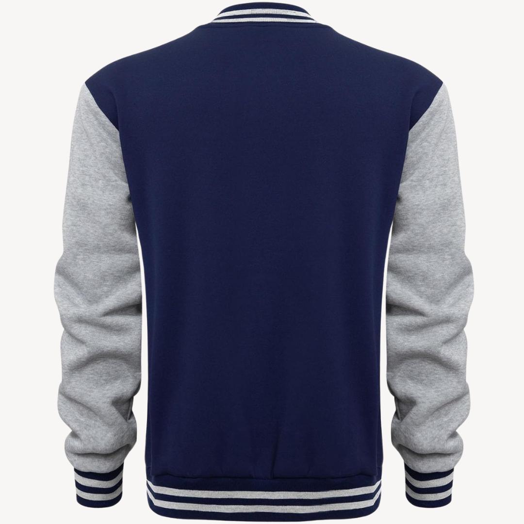 Tanzanix | Classic bomber jacket with contrast details-Apparel & Accessories > Clothing > Outerwear > Coats & Jackets > Bomber Jackets-Tanzanix