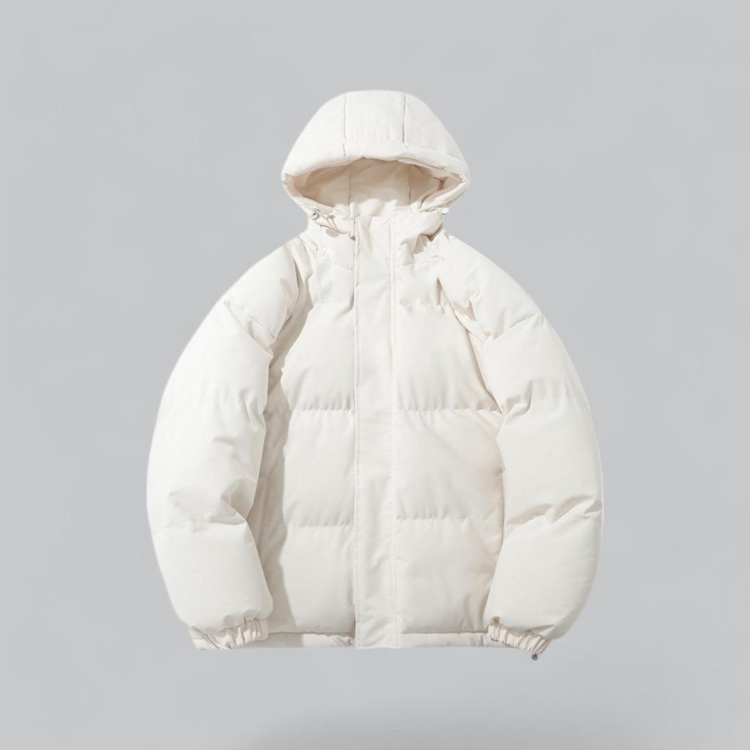 Tanzanix | Insulated waterproof puffer jacket-Apparel & Accessories > Clothing > Outerwear > Coats & Jackets > Puffer Jackets-White-S-Tanzanix