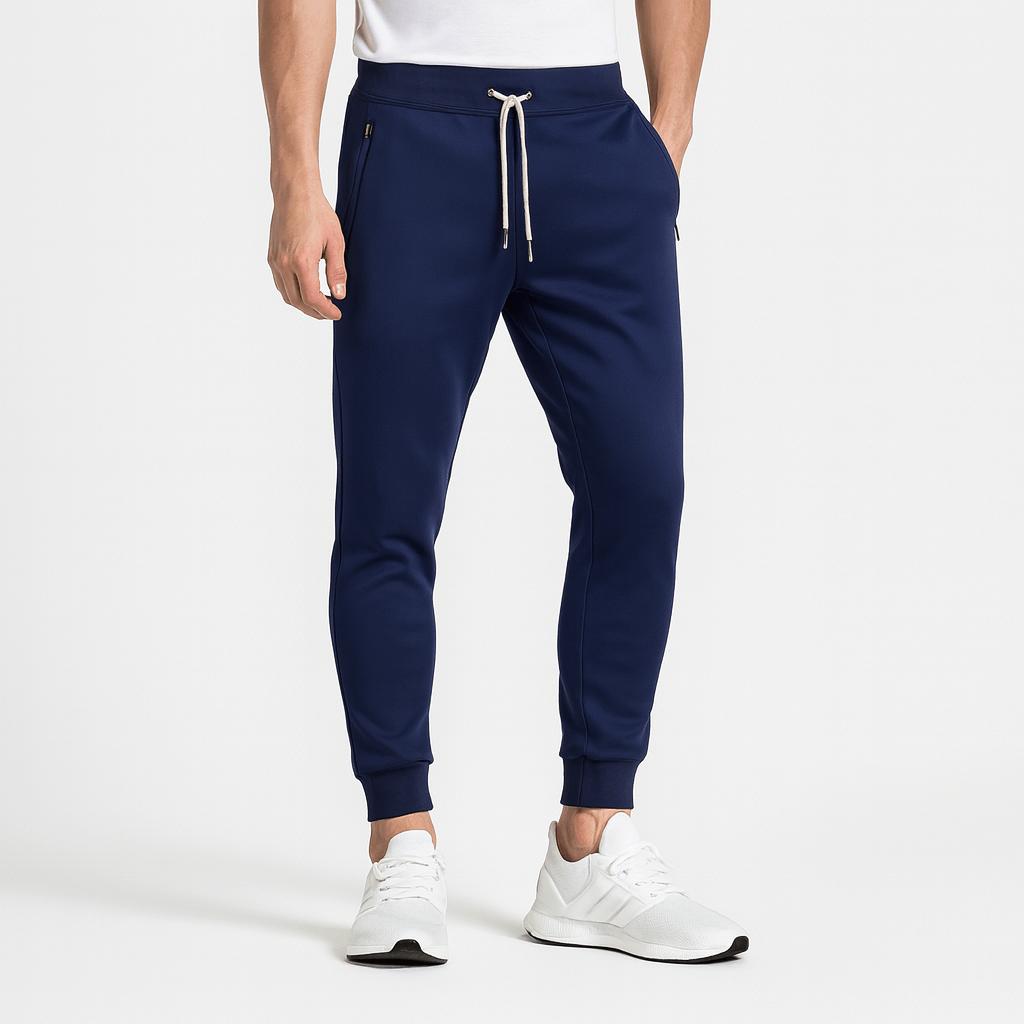 Tanzanix | Lightweight polyester trousers-Apparel & Accessories > Clothing > Pants > Trousers-Blue-XS-Tanzanix