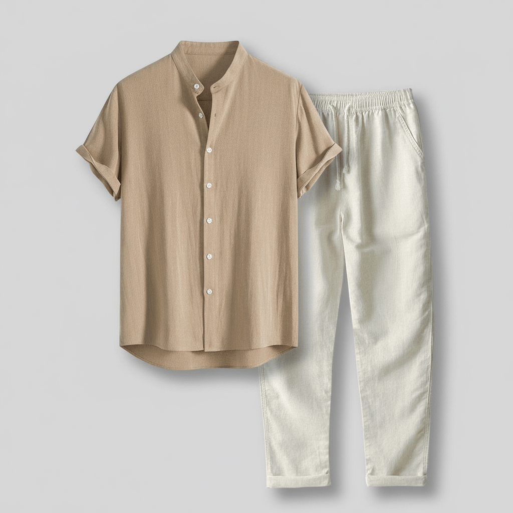Tanzanix | Lightweight two-piece set-Apparel & Accessories > Clothing > Outfit Sets-Tanzanix