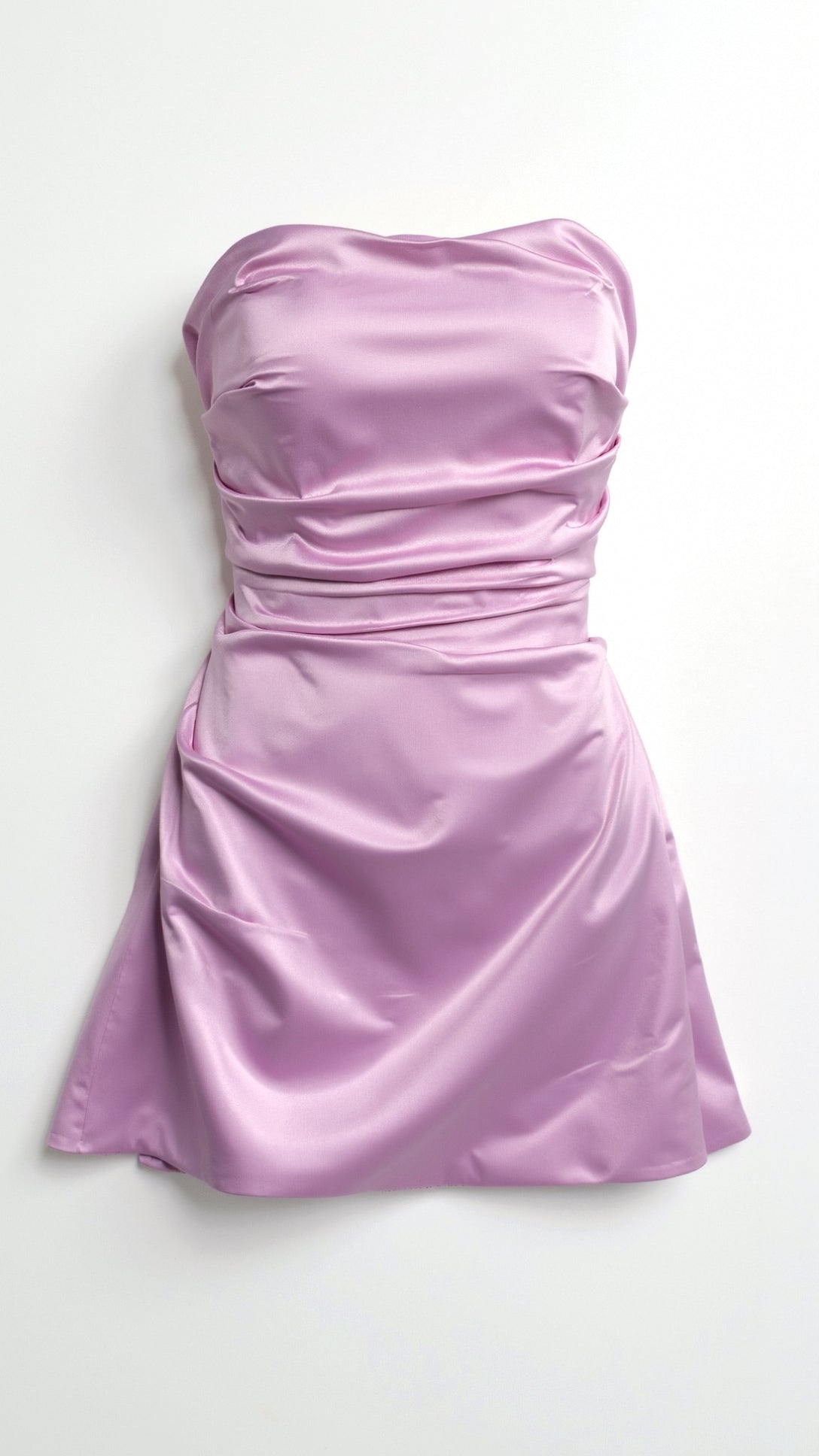 Tanzanix | Strapless asymmetrical mini dress-Apparel & Accessories > Clothing > Dresses-Tanzanix