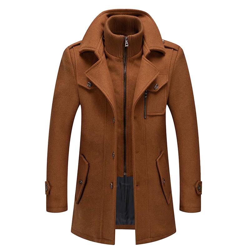 Tanzanix | Stylish winter trench coat with lightweight fit-Apparel & Accessories > Clothing > Outerwear > Coats & Jackets > Trench Coats-Tanzanix