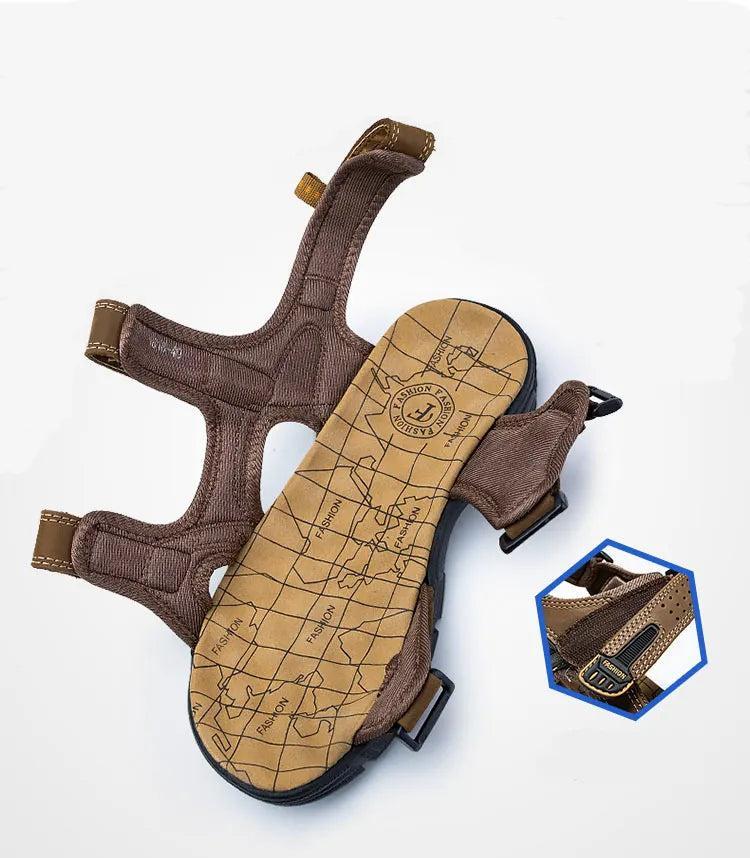 Tanzanix | Supportive sandals with cushioned sole-Apparel & Accessories > Shoes > Sandals-Tanzanix