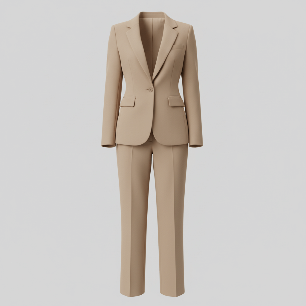 Tanzanix | Tailored blazer and trousers suit set-Apparel & Accessories > Clothing > Suits-Tanzanix