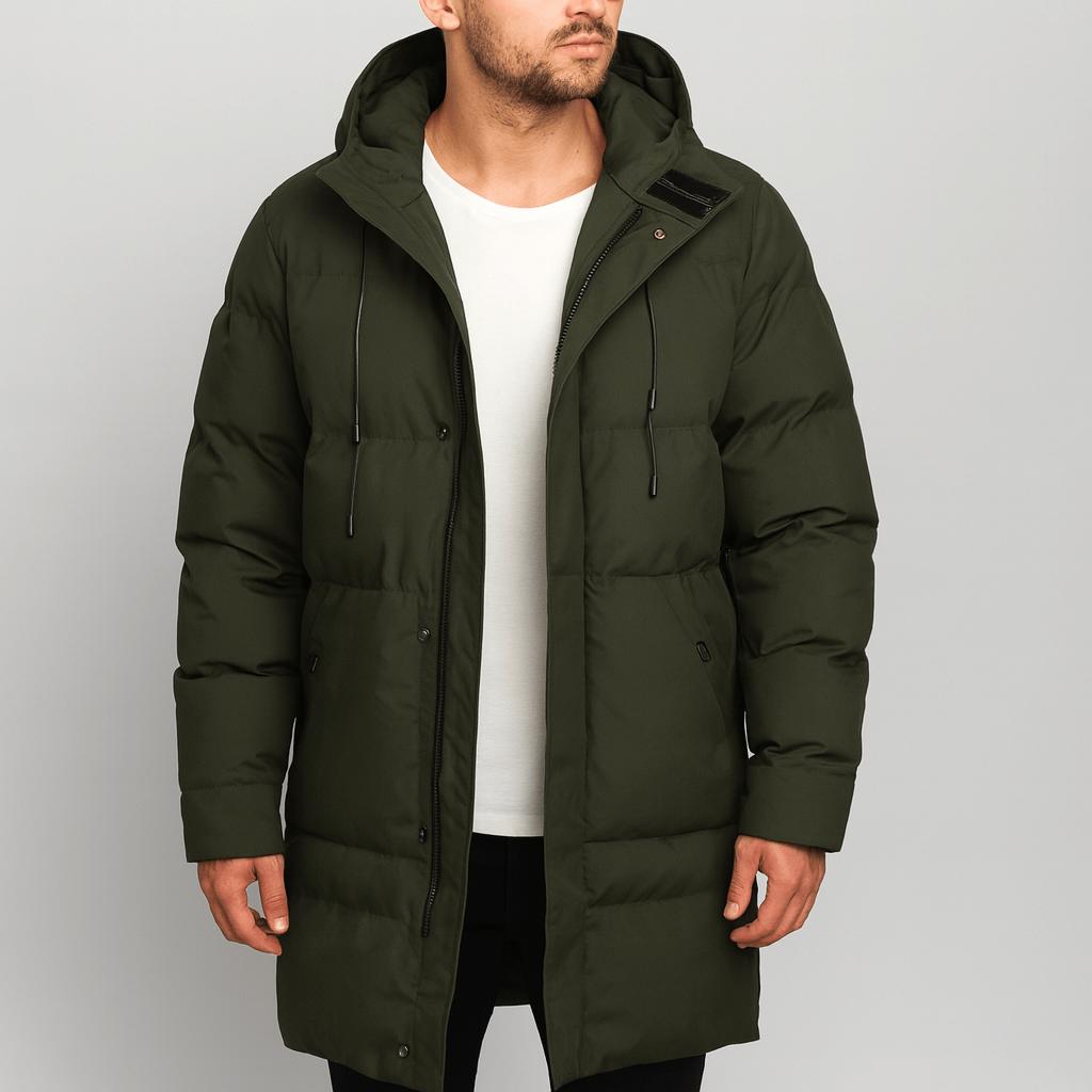 Tanzanix | Water-resistant insulated winter puffer jacket-Apparel & Accessories > Clothing > Outerwear > Coats & Jackets > Puffer Jackets-Green-S-Tanzanix