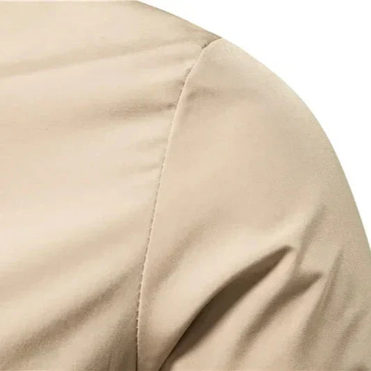 Alexander | Men's Striped Trim Bomber Jacket - view 7