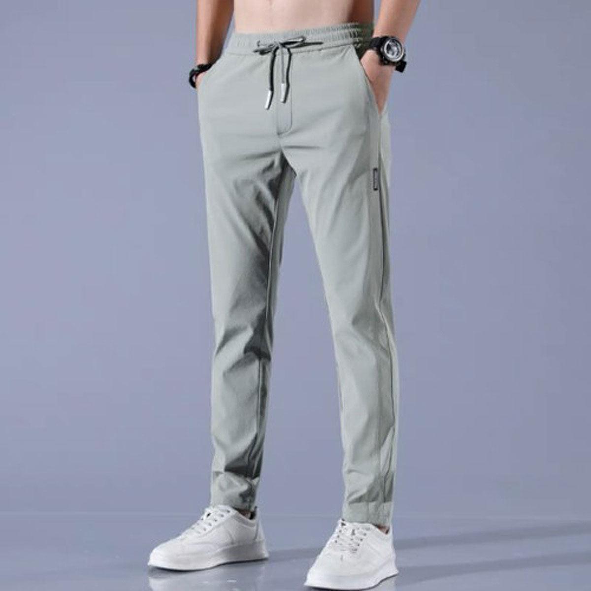 Harrison | Men's Slim Fit Stretch Trousers - view 5