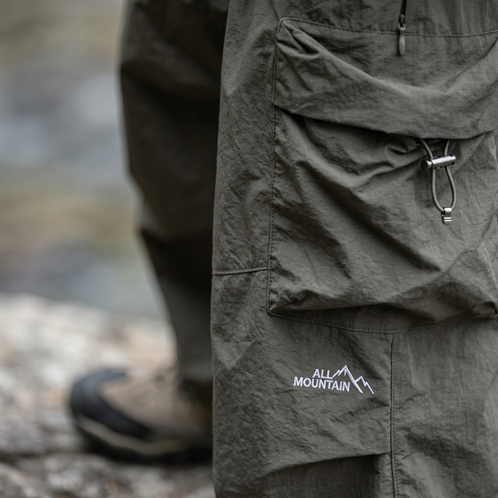 Isaac | Men's Loose Fit Cargo Trousers - view 6