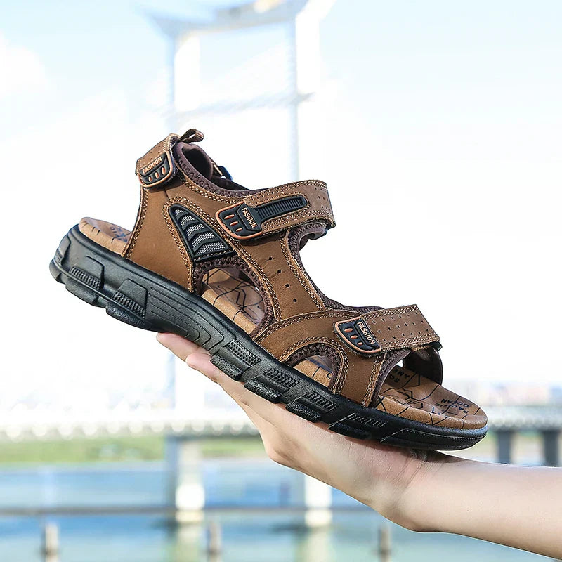 Jacob | Men's Leather Sandals - view 8
