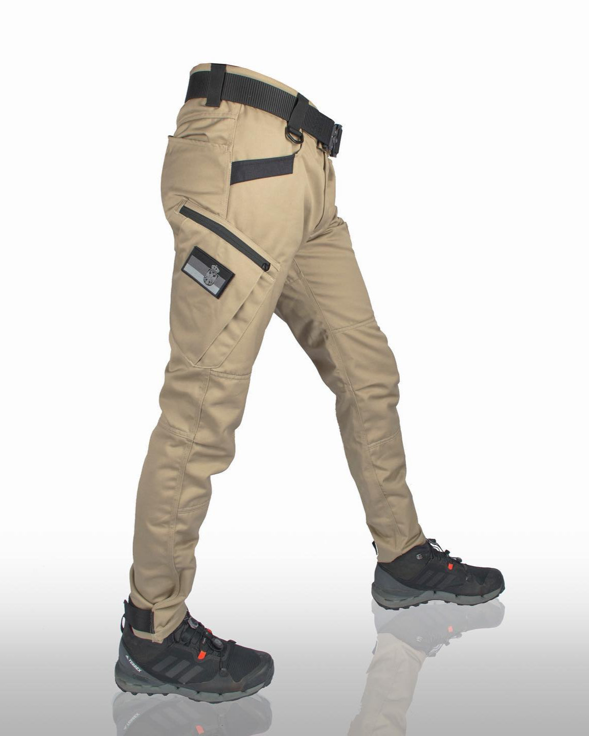 Louis | Men's Tactical Cargo Trousers - Khaki