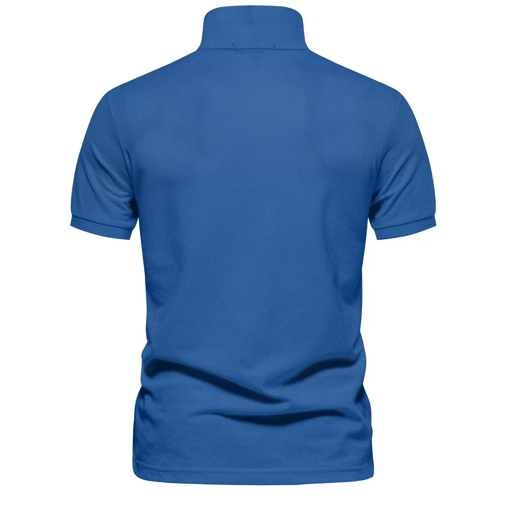 Lucas | Men's Short Sleeve Pique Polo Shirt - view 13