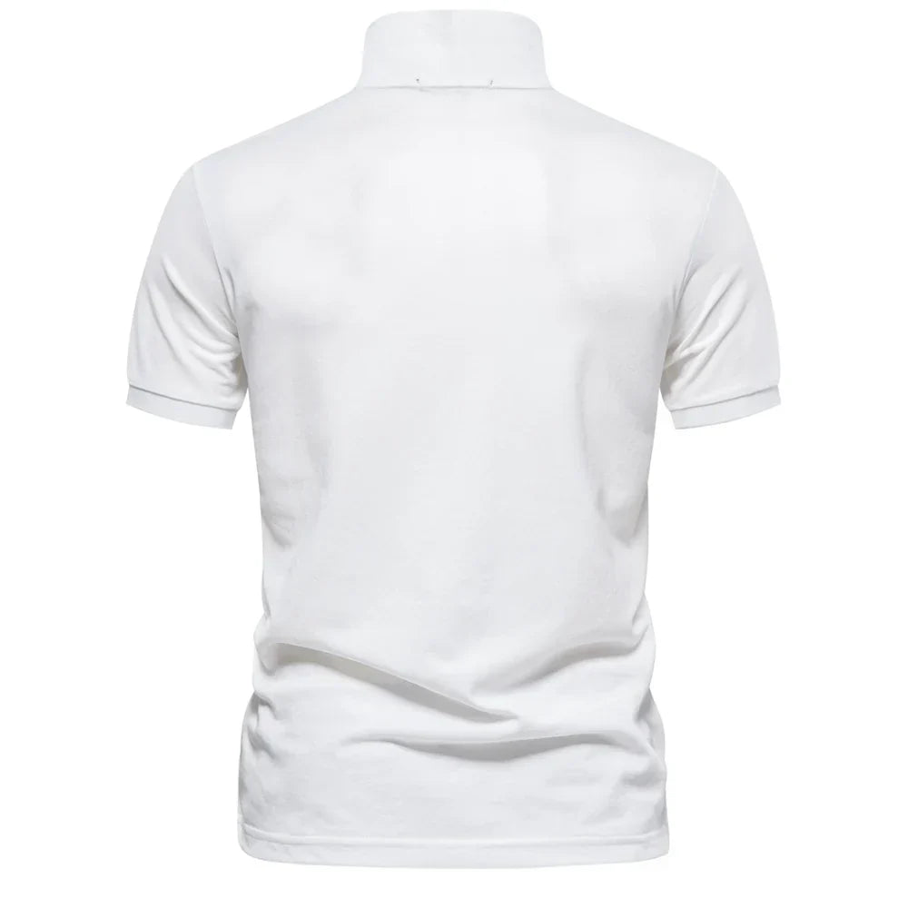 Lucas | Men's Short Sleeve Pique Polo Shirt - view 15