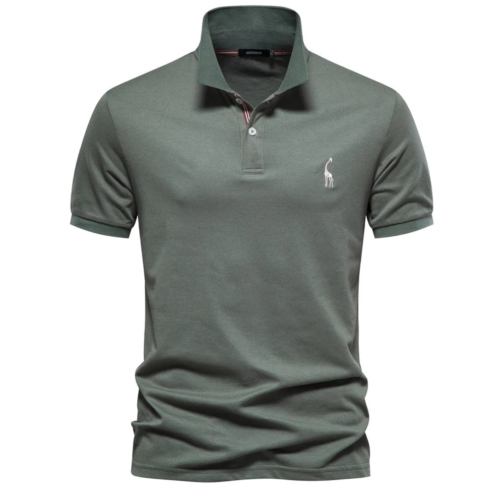 Lucas | Men's Short Sleeve Pique Polo Shirt - view 18
