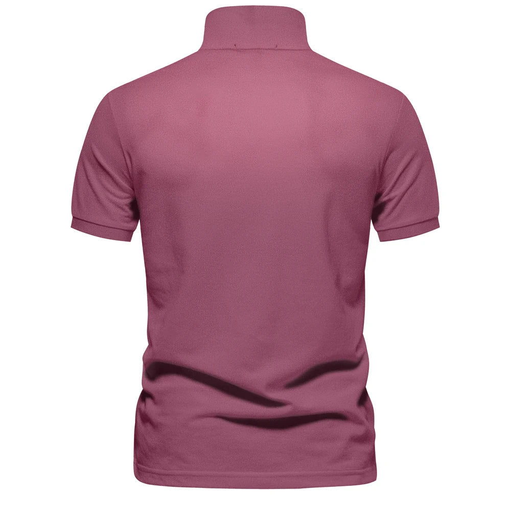 Lucas | Men's Short Sleeve Pique Polo Shirt - view 21