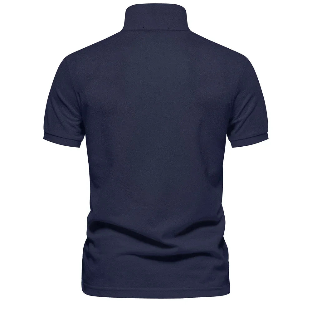 Lucas | Men's Short Sleeve Pique Polo Shirt - view 23