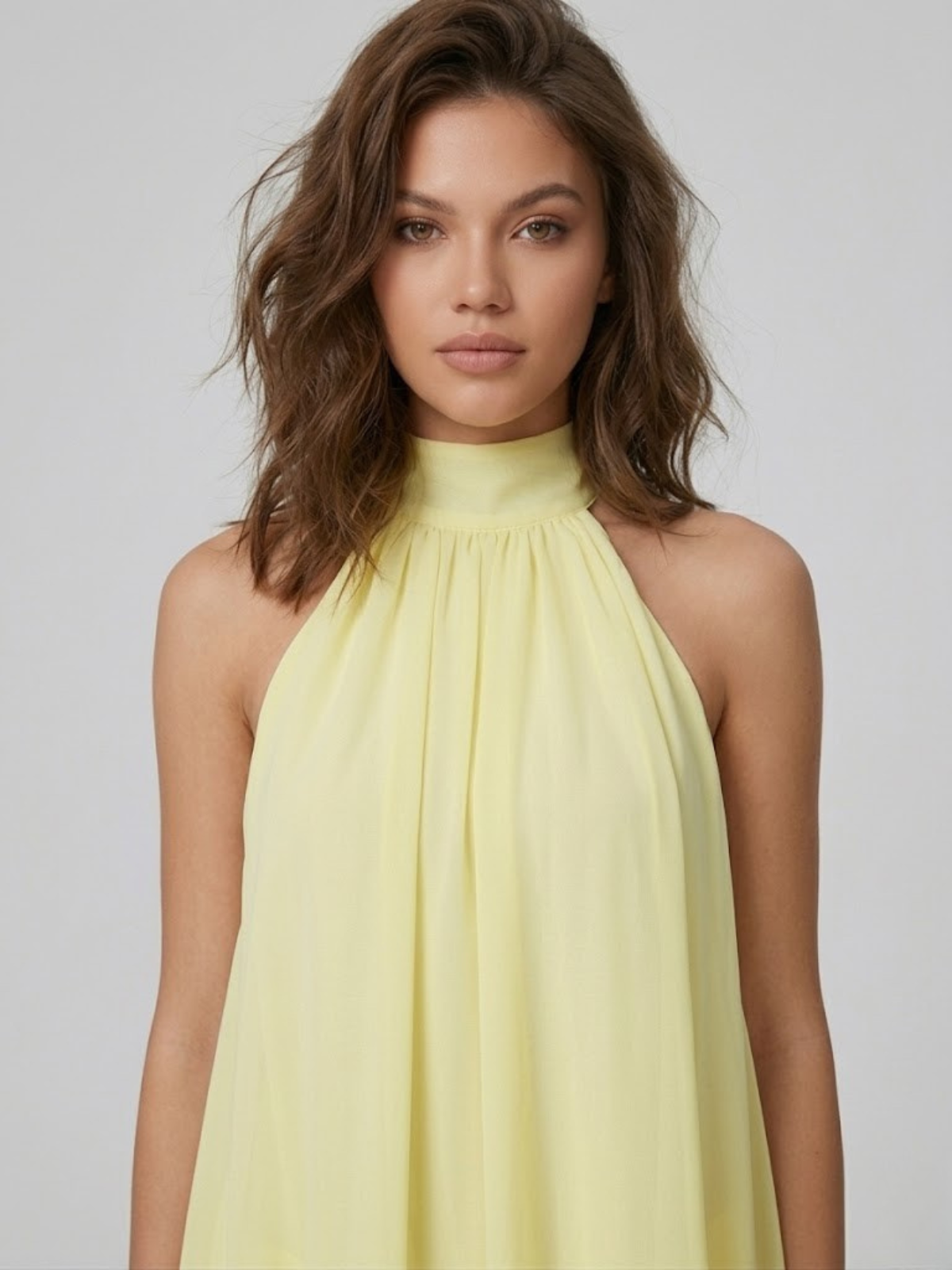 Matilda | Women's Halterneck Tiered Mini Dress - view 12