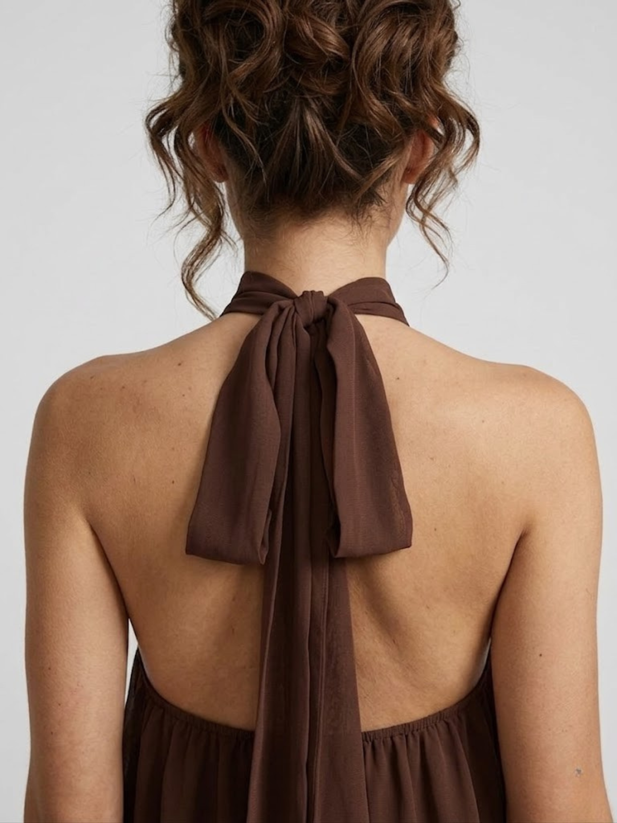 Matilda | Women's Halterneck Tiered Mini Dress - view 17