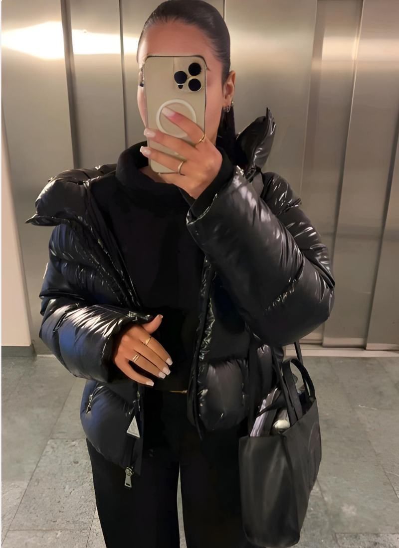 Karin | Pufferjacka för dam med huva - bild 5