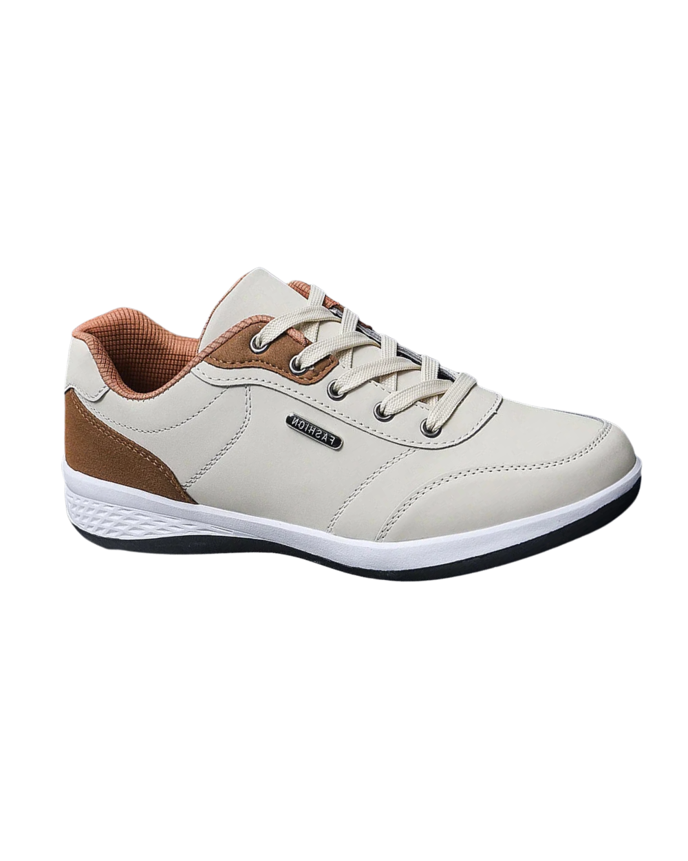 Nathan | Men's Cushioned Lace-Up Trainers - view 5