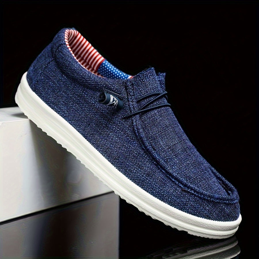 Oliver | Men's Canvas Slip-On Loafers - view 5