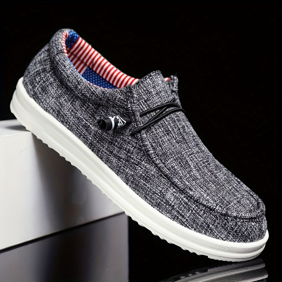 Oliver | Men's Canvas Slip-On Loafers - view 7