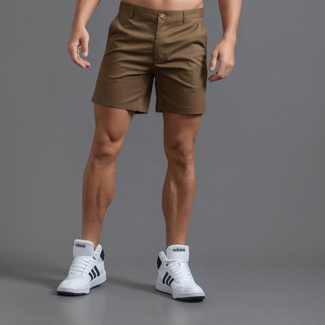 Oliver | Men's Chino Summer Shorts - Brown