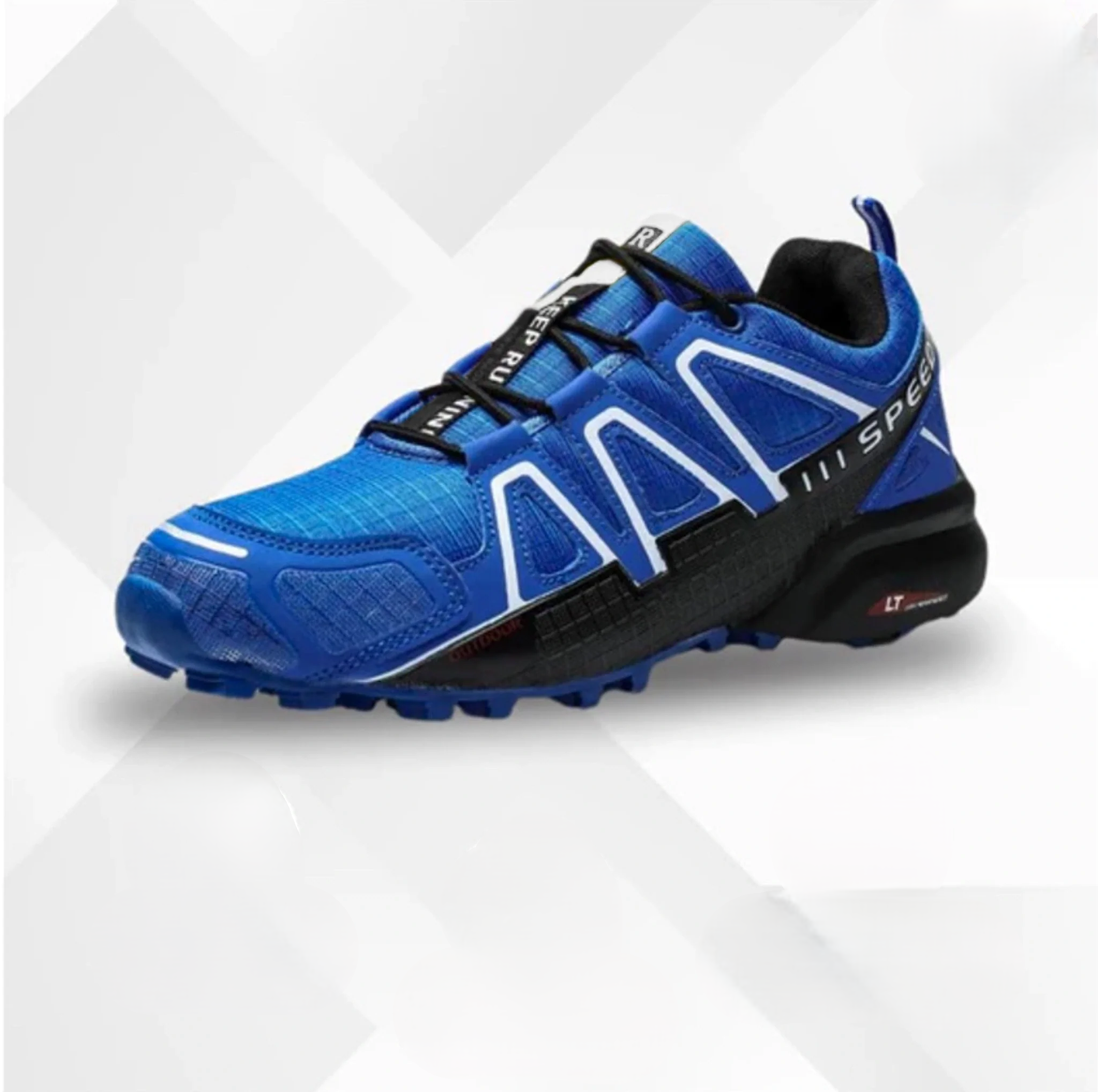 Reuben | Lightweight Trail Running Trainers - Blue
