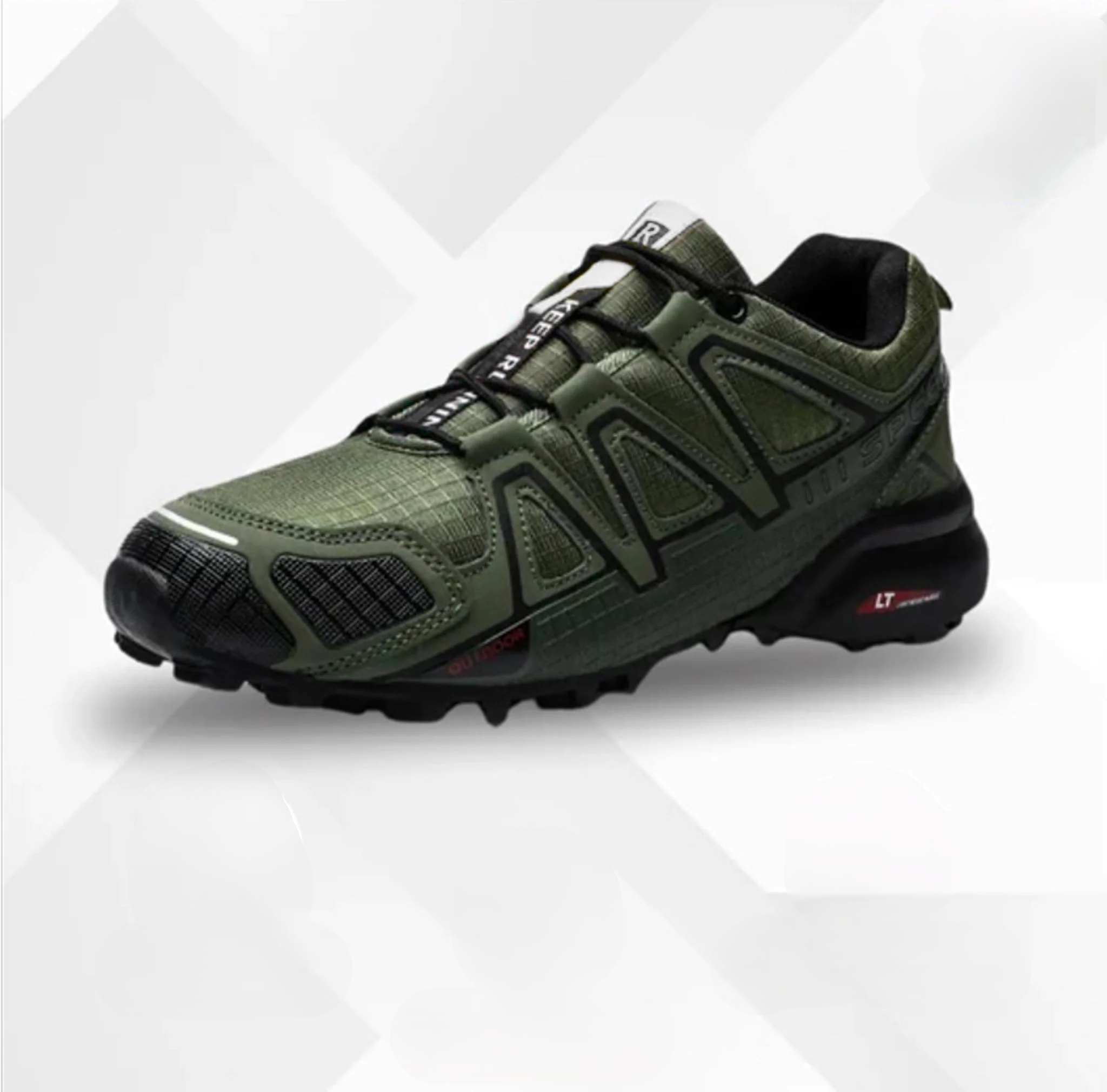 Reuben | Lightweight Trail Running Trainers - Green