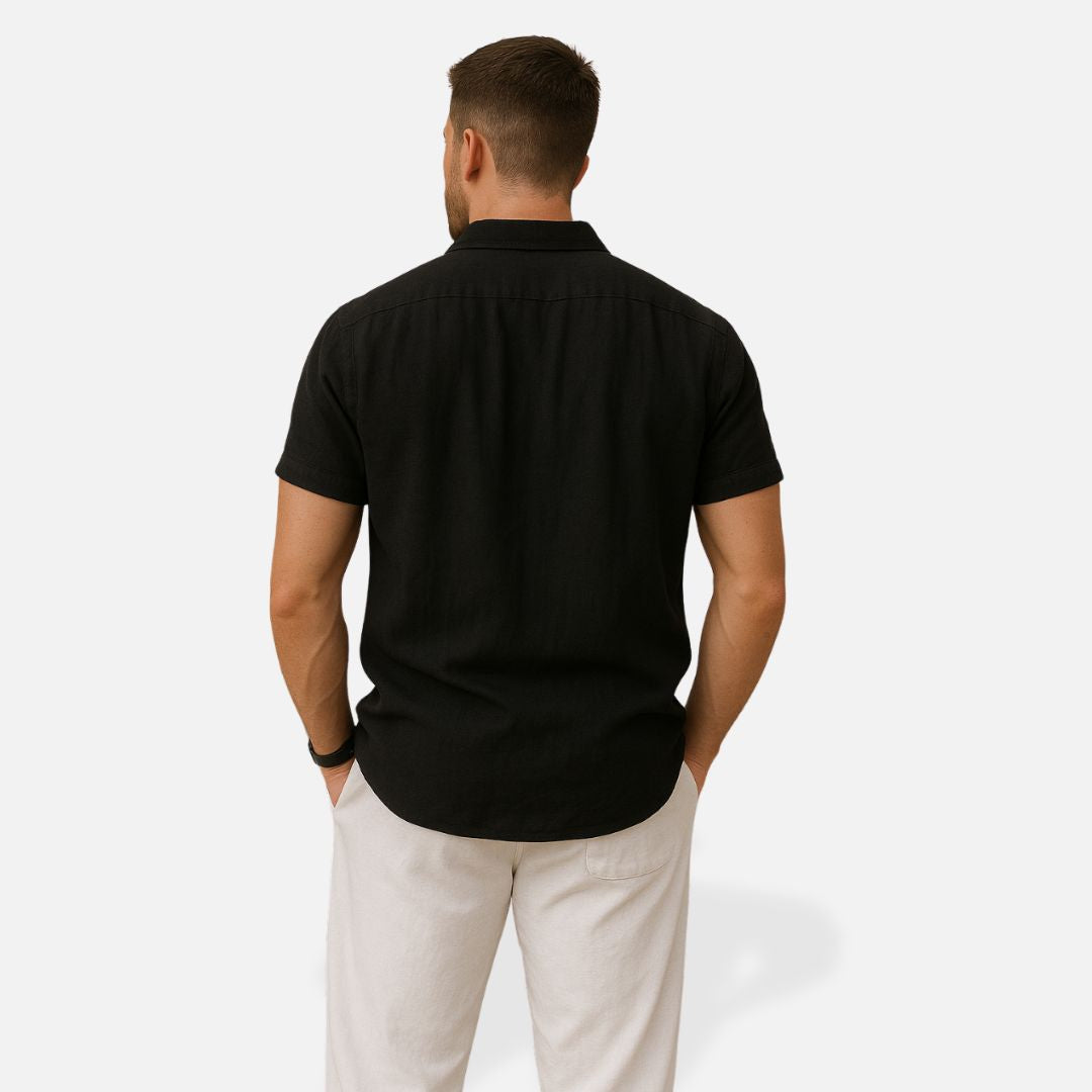 Samuel | Men's Linen Two Piece Set - view 6