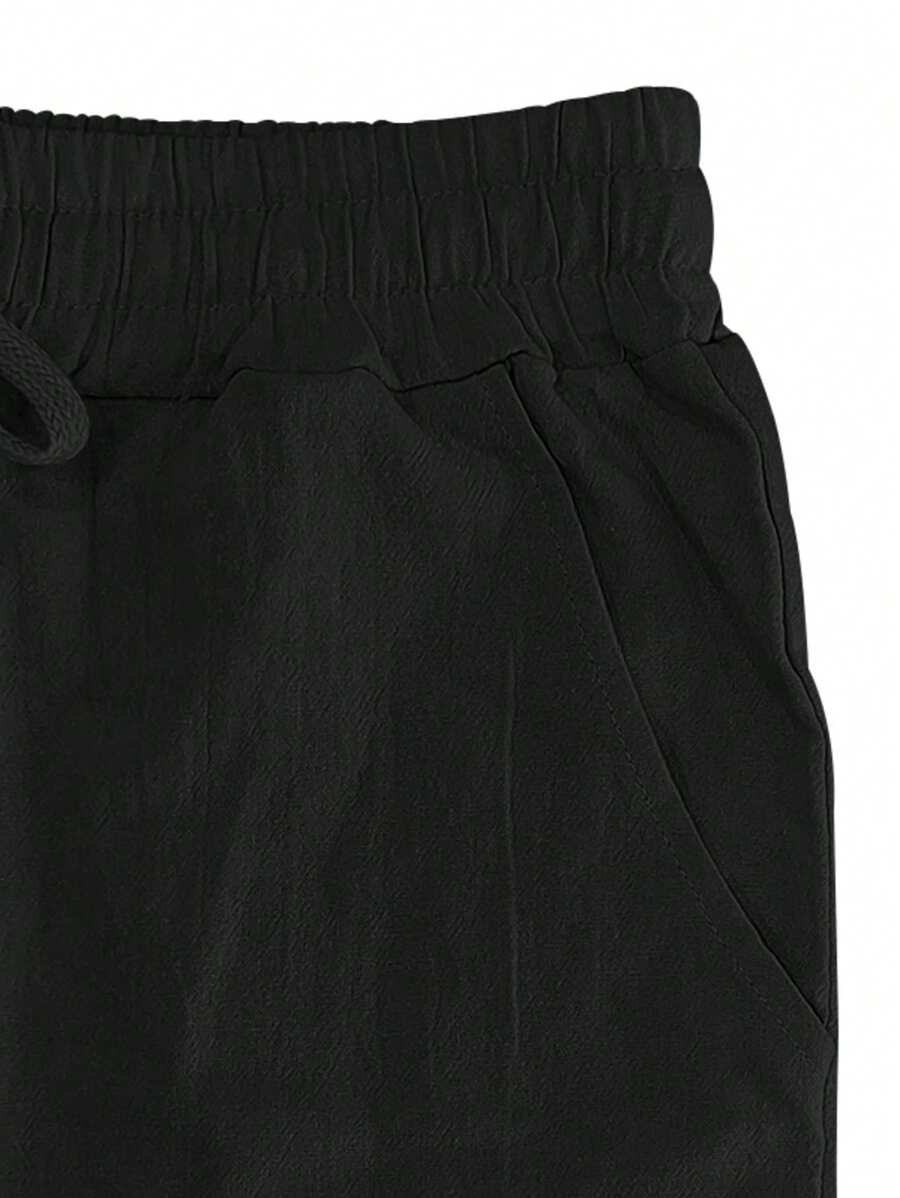 Sebastian | Men's Linen Drawstring Trousers - view 15