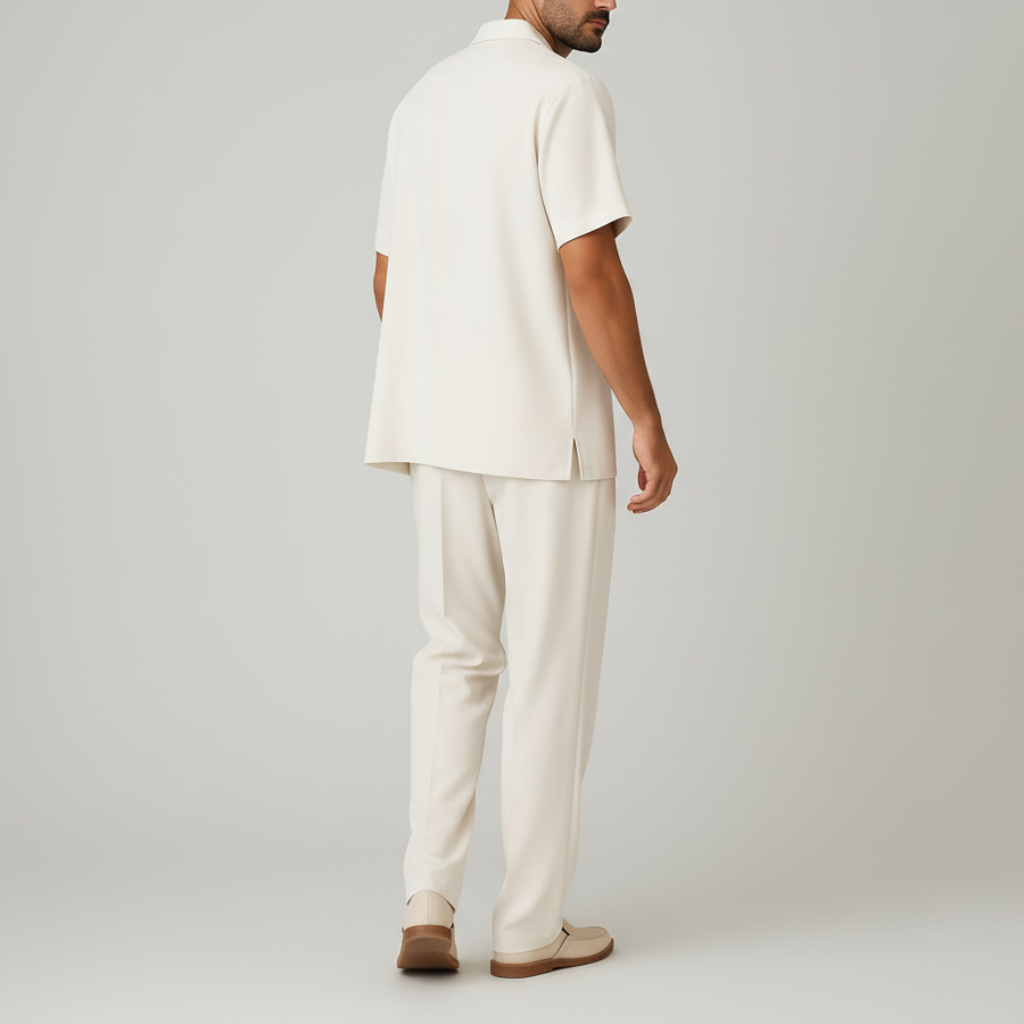 Tanzanix | Breathable polyester two-piece set-Apparel & Accessories > Clothing > Outfit Sets-Tanzanix