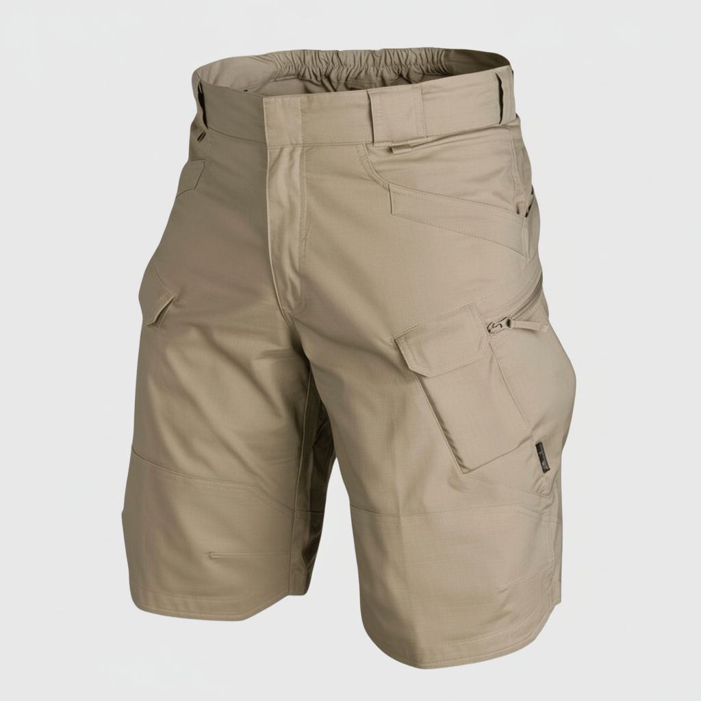 Tanzanix | Breathable tactical cargo shorts with multifunctional pockets-Apparel & Accessories > Clothing > Shorts > Cargo Shorts-Tanzanix