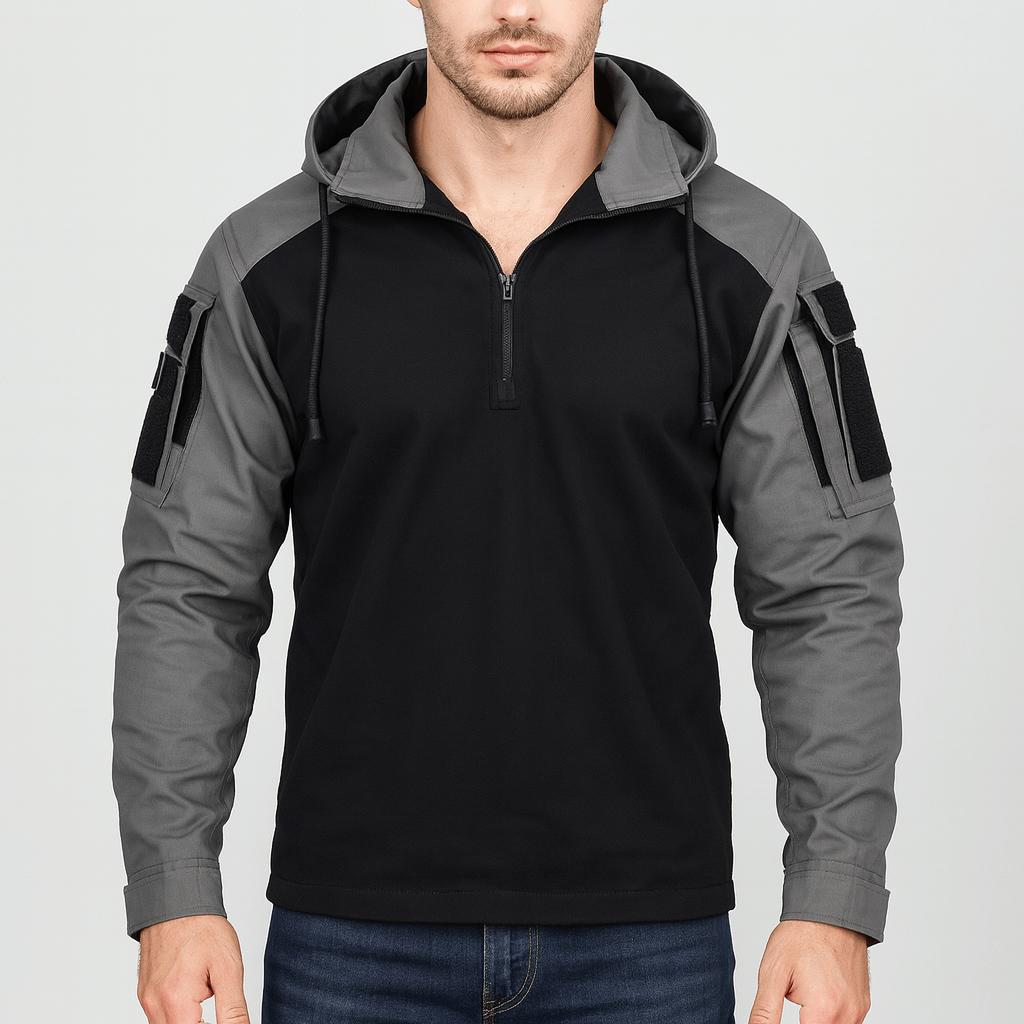 Tanzanix | Breathable utility softshell jacket-Apparel & Accessories > Clothing > Outerwear > Coats & Jackets-Gray-M-Tanzanix