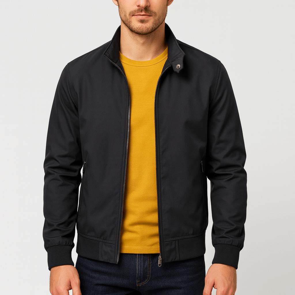 Tanzanix | Comfortable leisure softshell jacket-Apparel & Accessories > Clothing > Outerwear > Coats & Jackets-Black-M-Tanzanix