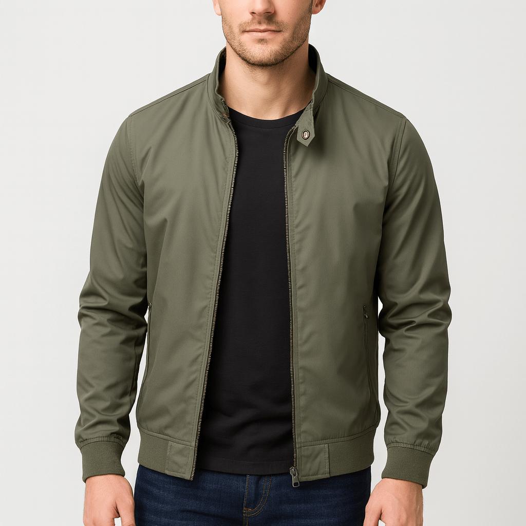 Tanzanix | Comfortable leisure softshell jacket-Apparel & Accessories > Clothing > Outerwear > Coats & Jackets-Green-M-Tanzanix