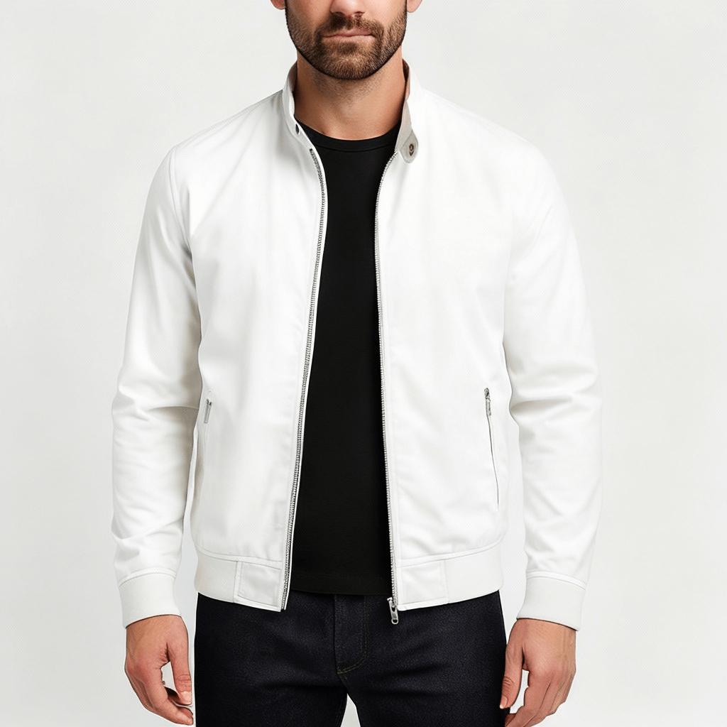 Tanzanix | Comfortable leisure softshell jacket-Apparel & Accessories > Clothing > Outerwear > Coats & Jackets-White-M-Tanzanix