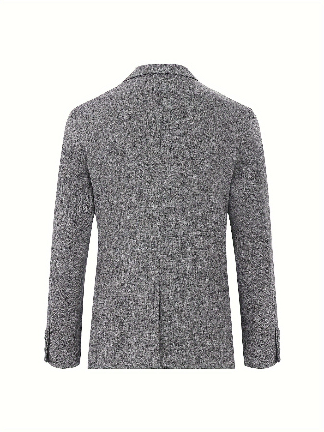 Tanzanix | Cotton blend slim fit blazer-Apparel & Accessories > Clothing > Outerwear > Coats & Jackets > Sport Jackets-Tanzanix