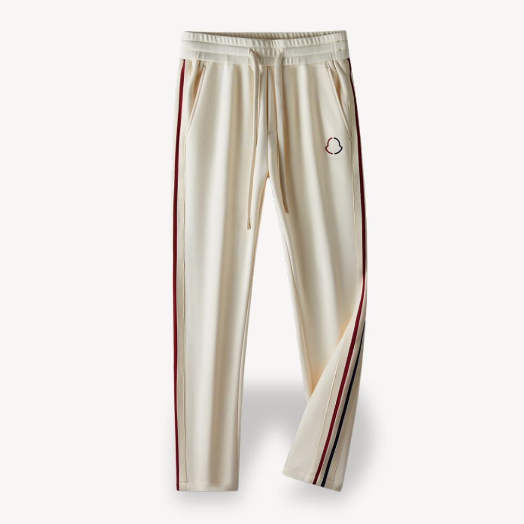 Tanzanix | Cotton blend tracksuit with half-zip top-Apparel & Accessories > Clothing > Outfit Sets-Tanzanix