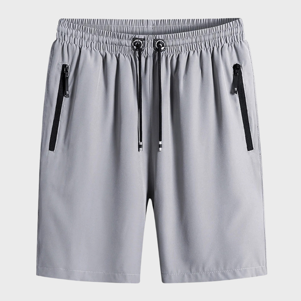Tanzanix | Flexible casual shorts-Apparel & Accessories > Clothing > Shorts-Gray-L-Tanzanix