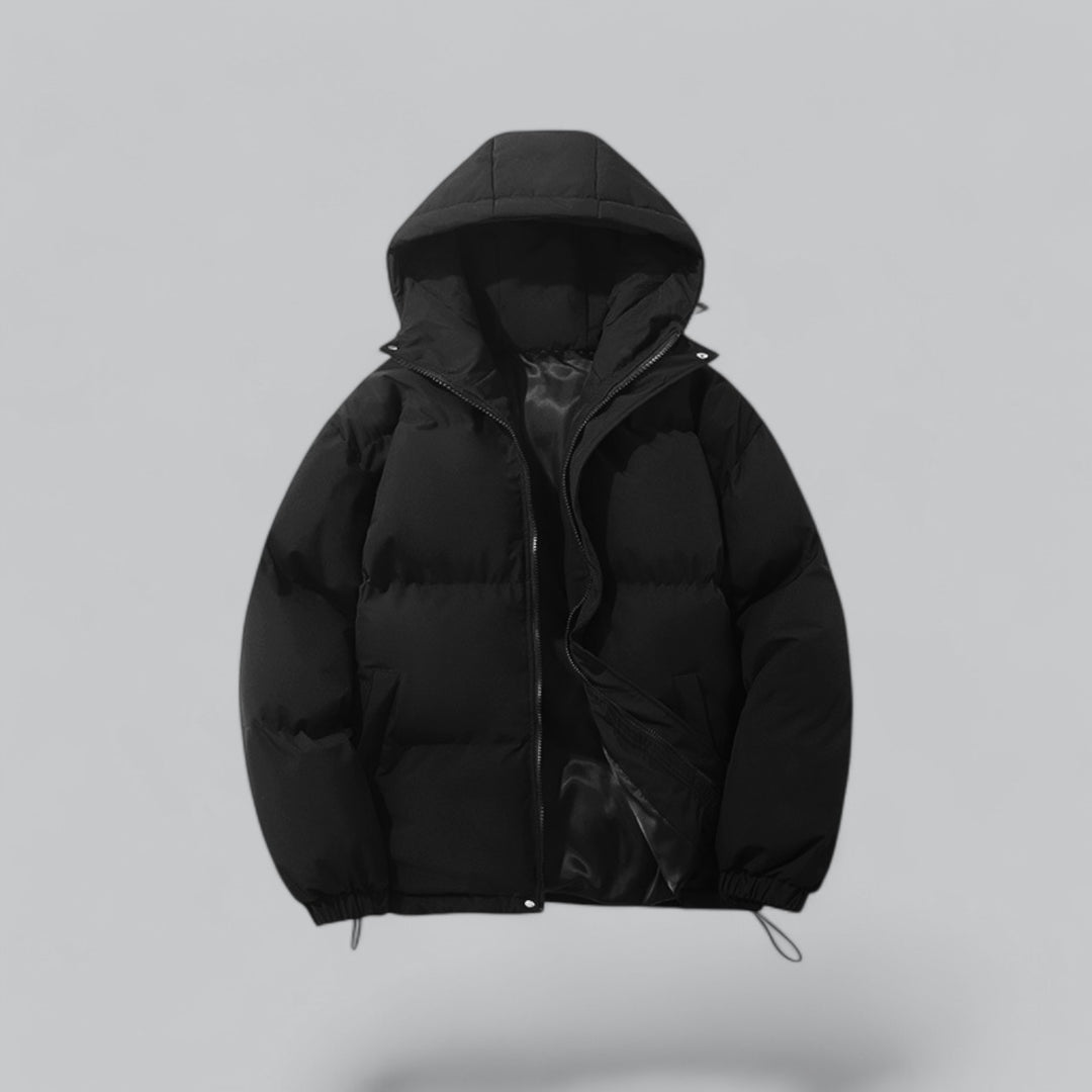 Tanzanix | Insulated waterproof puffer jacket-Apparel & Accessories > Clothing > Outerwear > Coats & Jackets > Puffer Jackets-Black-S-Tanzanix