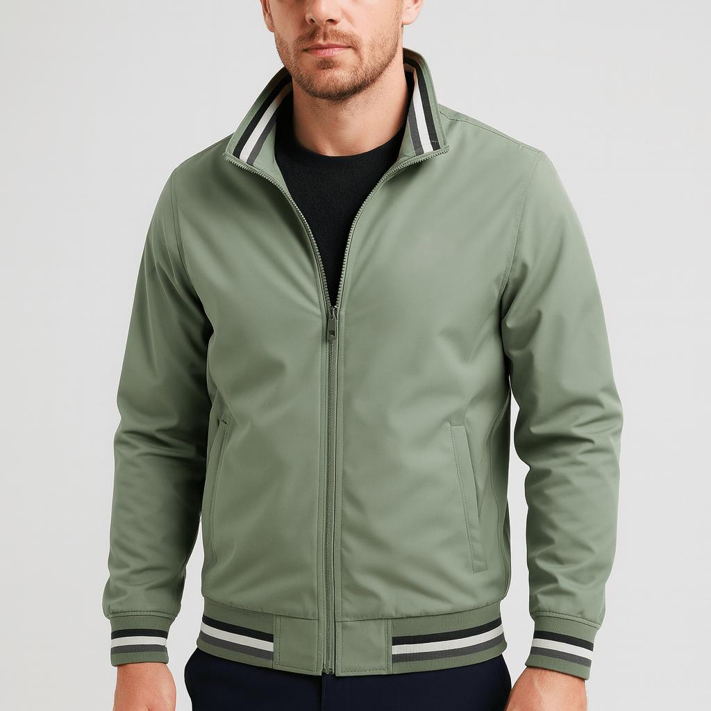 Tanzanix | Lightweight golf windbreaker softshell jacket-Apparel & Accessories > Clothing > Outerwear > Coats & Jackets-Green-M-Tanzanix