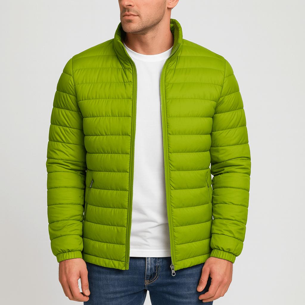Tanzanix | Lightweight puffer jacket with contemporary cut-Apparel & Accessories > Clothing > Outerwear > Coats & Jackets > Puffer Jackets-Green-S-Tanzanix