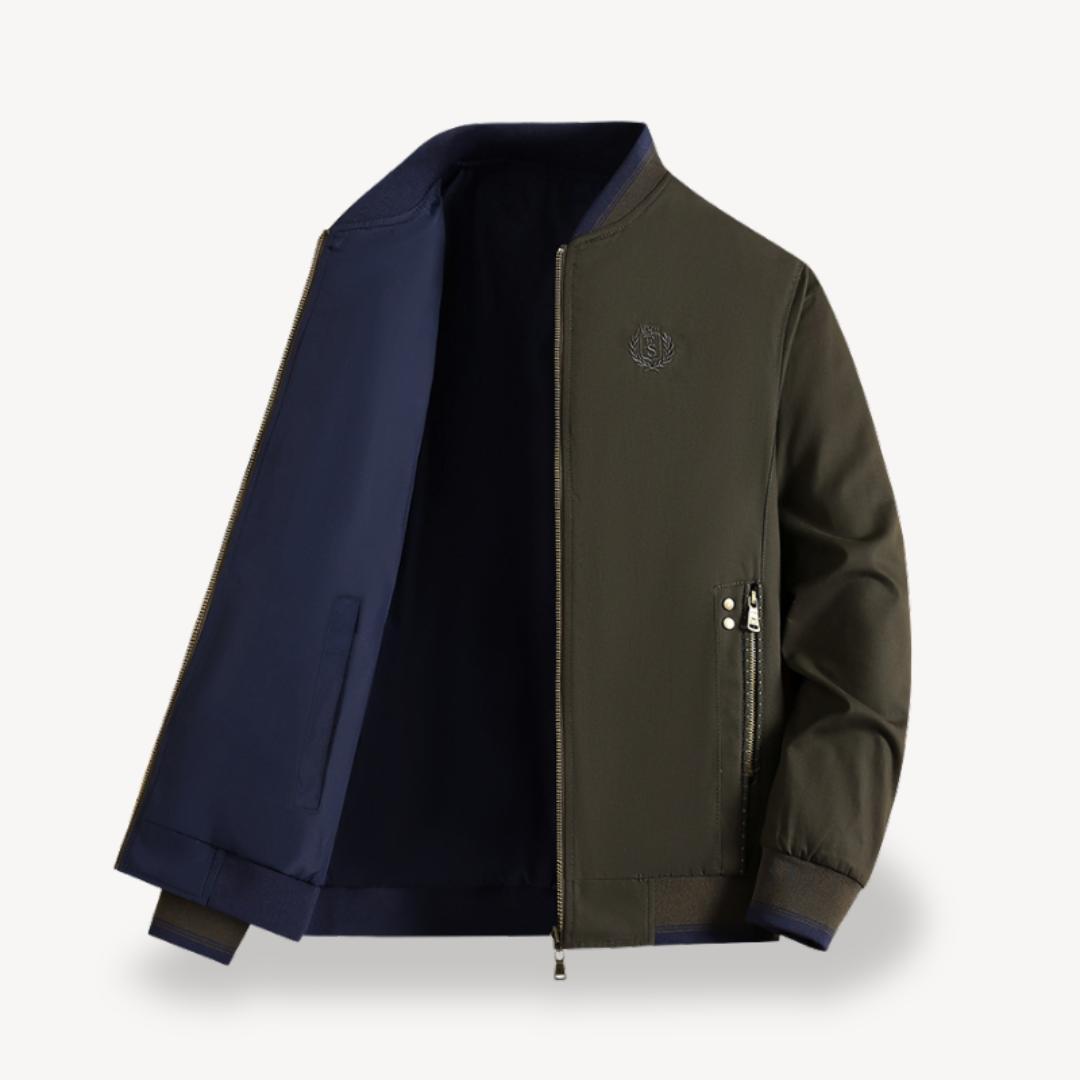 Tanzanix | Lightweight reversible bomber jacket-Apparel & Accessories > Clothing > Outerwear > Coats & Jackets > Bomber Jackets-Tanzanix