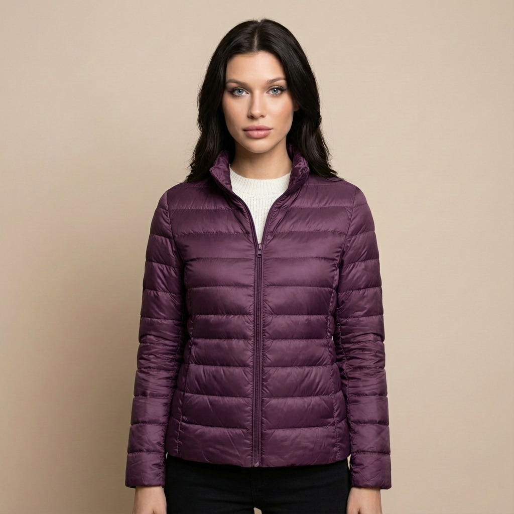 Tanzanix | Lightweight water-repellent puffer jacket-Apparel & Accessories > Clothing > Outerwear > Coats & Jackets > Puffer Jackets-Purple-S-Tanzanix