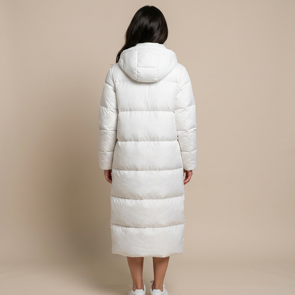 Tanzanix | Maxi Puffer Jacket with Spacious Hood-Apparel & Accessories > Clothing > Outerwear > Coats & Jackets > Puffer Jackets-Tanzanix