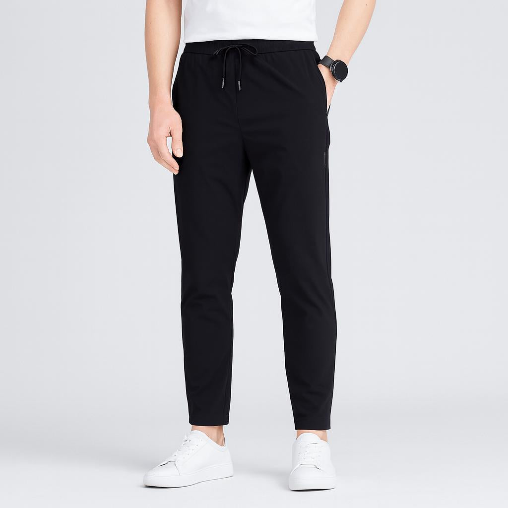 Tanzanix | Quick-Dry stretch trousers-Apparel & Accessories > Clothing > Pants > Trousers-Black-M-Tanzanix