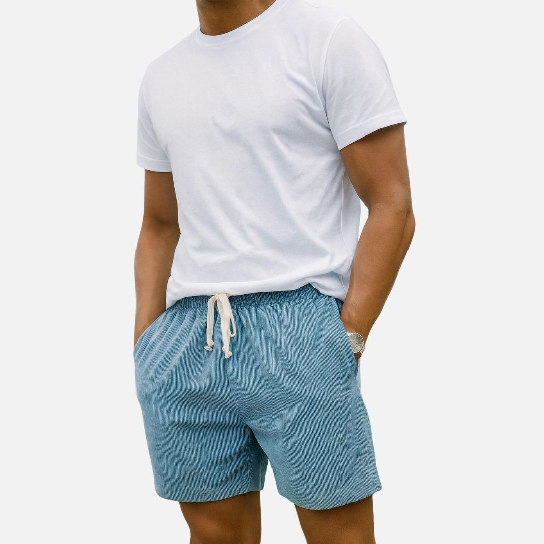 Tanzanix | Soft corduroy shorts-Apparel & Accessories > Clothing > Shorts-Tanzanix