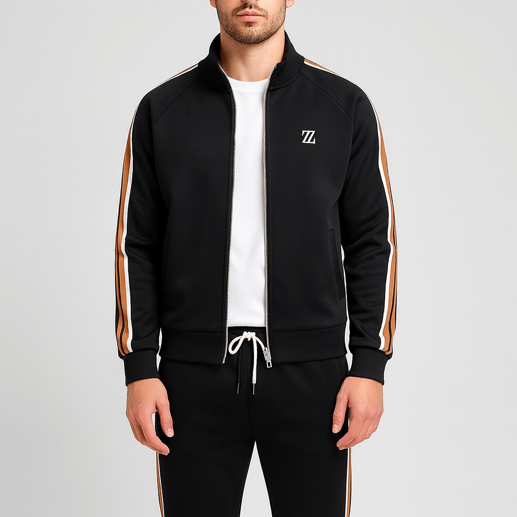 Tanzanix | Stylish tracksuit set-Apparel & Accessories > Clothing > Outfit Sets-Black-XS-Tanzanix